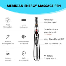 Load image into Gallery viewer, Electronic Acupuncture Pen Acupuncture Point Pen Acupuncture Point Pen Meridian Energy Meridian Pen Acupuncture Acup Massage Pen
