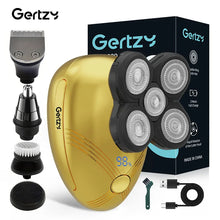 Load image into Gallery viewer, Men's 5-in-1 electric shaver with 5 rotating blades, USB charging, multifunctional personal beauty set

