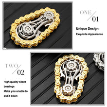 Load image into Gallery viewer, Sprockets Flywheel Fingertip Gyro Fidget Spinner Antistress Anxiety Metal Bike Chains EDC Spinner Fidget Toys For Adult Kids

