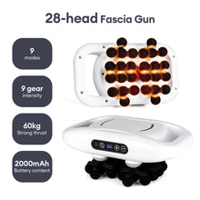 Load image into Gallery viewer, 22-Head Fascia Gun High-Frequency Vibration Body Massage Gun Back and Waist Massager Neck Shoulder Massager Muscle masajeador
