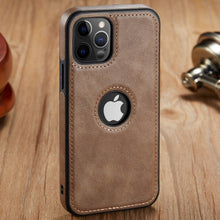 Load image into Gallery viewer, Luxury PU Leather Phone Case For iPhone 14 pro max  13 Pro max 11 12 Pro Max XR XS Max X 7  Plus  case leather Slim  Back Cover Compatible with iPhone 13 Pro Case Slim Leather Classic Luxury Elegant Phone Cover
