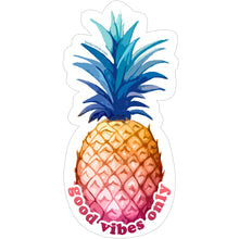 Load image into Gallery viewer, Body Candy Good Vibes Only Pineapple Sticker
