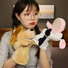 Load image into Gallery viewer, Hand Finger Puppets – Cartoon Plush Toy for Kids &amp; Party Fun
