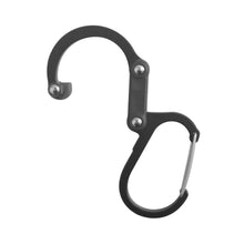 Load image into Gallery viewer, Hybrid Gear Clip - Carabiner Rotating Hook Clip Non-Locking Strong Clips for Camping Fishing Hiking Travel Backpack Out
