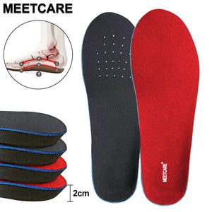 Deodorant Flat Foot Correction Insole Arch Support Orthopedic Pads Man Women Shock Absorption Comfortable Healthcare Insert Shoe