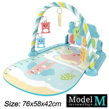 Load image into Gallery viewer, Baby Fitness Play Gym with Music &amp; Piano Mat

