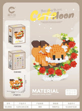 Load image into Gallery viewer, Mini Dog Cat panda raccoon Cute Pet Small Building Block Model Series Ornaments Children's Toy Christmas Birthday Gifts for Kids
