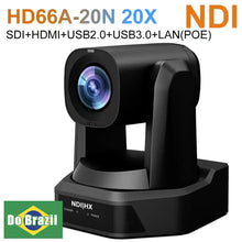 Load image into Gallery viewer, Runpu 1080P/60fps NDI Conference PTZ Video Camera 12/20/30x Zoom Ai Auto Tracking PTZ SDI Camera HDMI USB Outputs Support POE
