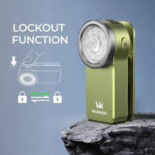 Load image into Gallery viewer, Wurkkos HD03 680LM Mini Clip Light USB C Rechargeable Pocket Flashlight Spotlight/Floodlight Portable EDC RGB Torch with Magnet
