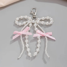 Load image into Gallery viewer, Y2K Fashion Flower Star Love Bow Strawberry Pendant Acrylic Keychain Student Women's Bag Backpack Pants Chain Accessories
