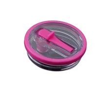 Load image into Gallery viewer, 40 Oz Tumbler Flip Straw Lid Replacement Fit For Stanley Quencher, Spill Proof Splash Resistant Tumbler Lids,Reusable Straw Cap

