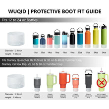 Load image into Gallery viewer, Bling Silicone Cover For Stanley Quencher Adventure 40oz Tumbler For Stanley Ice Flow 20oz 30oz Protective Bottle Boot Sleeve
