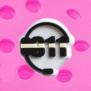 Fireman Shoe Charms for Crocs Accessories Kids Clogs Pins Boy Girls Badges Men Jeans Women Decorations Buckle Shoes Accessories