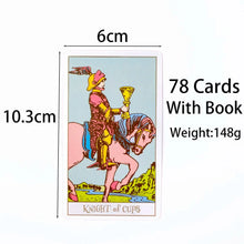 Load image into Gallery viewer, Pink Border Tarot Card Deck – 78pcs English Divination Guidebook
