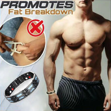 Load image into Gallery viewer, Titanium Magnetic Bracelet Titanium Magnetic Luxury Slimming Bracelet Therapy Healthcare Jewelry Men Bangle Health Bracelets
