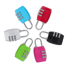Load image into Gallery viewer, 4 Dial Digit Password Lock Combination Suitcase Luggage Metal Code Password Locks Padlock Travel Safe Anti-Theft Cijfersloten
