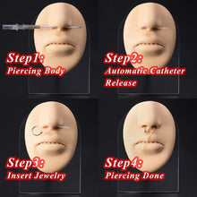 Load image into Gallery viewer, 1Pc Piercing Needles Catheter Needles Hollow Needles Ear Nose Belly Navel Nipple Piercing Sterilized Disposable Piercing Needles
