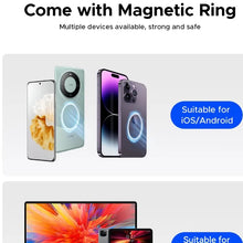 Load image into Gallery viewer, ORICO Mini Magnetic External SSD Portable Solid State 480MB/s Hard Drive for IPhone 16 15 Pro/Max ProRes 4K HDR Record and Store
