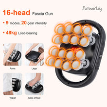 Load image into Gallery viewer, 16-Head Fascia Gun High-Frequency Vibration Body Massage Gun Waist and Back  Massager Neck Shoulder Massager Muscle masajeador
