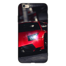 Load image into Gallery viewer, Cute Cover Soft Silicone Print Cars Print Phone Case For Iphone 5s 5 S Se 2016 4.0" Case Phone Cover On  Iphone 6s 6 S Plus Funda Bumper Black Case Sport Race Car
