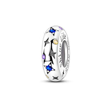 Load image into Gallery viewer, 100% 925 Sterling Silver Rainbow Zircon Butterfly Dragon Silicone Stopper Charms - Colorful Beads for DIY Bracelets, Customizable Jewelry for All Occasions
