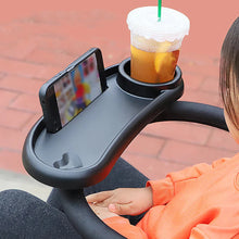 Load image into Gallery viewer, 3 in 1 Universal Stroller Tray with Cup Holder &amp; Snack Catcher
