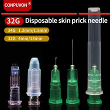 Load image into Gallery viewer, 34G Medical Disposable Small Needle 1.2/1.5/4mm Hand Needle Ultra-fine Beauty Single Head Small Needle
