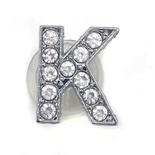Load image into Gallery viewer, 1pcs Metal Shoes Charms Accessories Garden Rhinestones Letters Shoe Decorations Diy Charm For Crocs Pins Chain X-mas Women Gifts
