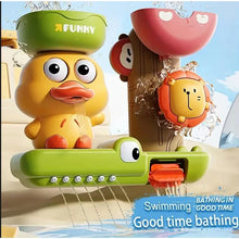 Load image into Gallery viewer, Baby Bath Toys  For Kids Interactive Bath Toy with Suction Cups Cartoon Duck Water Tub toys Bathtub Toy for Boys Girls Infant
