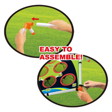 Load image into Gallery viewer, Portable Cornhole Toss Game Set - Easy Assembly Outdoor Yard Game for Kids &amp; Adults
