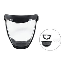 Load image into Gallery viewer, Full Face Shield Oil-splash Proof Mask Motorcycle Bicycle Cycling Dusting Mask Transparent Protection Cover Protective Goggles
