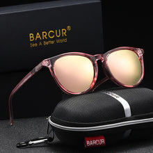 Load image into Gallery viewer, BARCUR Polarized Cat Eye Sunglasses for Women – Lightweight UV400 Sun Protection Eyewear with Fashion Polycarbonate Frame Mirror Lenses and Elegant Design – Stylish Summer Accessories for Shopping Travel &amp; Outdoor
