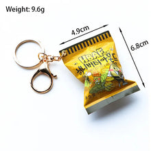 Load image into Gallery viewer, Simulation Instant Noodles Keychain On The Phone Mini Snacks Pendant Bag Pendant Christmas Gifts For The New Year
