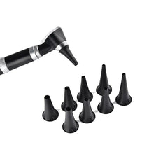 Load image into Gallery viewer, 2.4/3/4/5mm Medical Reusable Otoscopio Non Disposabe Speculum Otoscope Tip Accessory Parts Ear Nozzle Specula Cone for Otoscope
