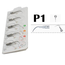 Load image into Gallery viewer, 5PCS Dental Scaler Tips Fit EMS Woodpecker Ultrasonic Scaler Handpiece Dental Ultrasonic Scaler Scaling Tip
