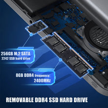 Load image into Gallery viewer, ANBERNIC Win600 PC Games Handheld AMD 3020e/3050e 5.94 Inch IPS Screen Office Video Game Console Windows 10 WiFi5  Pocket Laptop
