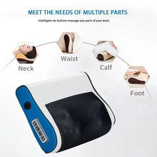 Load image into Gallery viewer, Multi Functional Neck and Shoulder Massager Household Neck and Back Kneading Tool with Multiple Adjustable Hot Compress Massage
