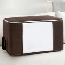 Load image into Gallery viewer, Large Capacity Foldable Clothes Storage Bag – Blanket &amp; Closet Organizer
