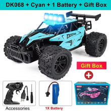 Load image into Gallery viewer, 1:16 RC Drift Racing Car - High-Speed Off-Road Alloy Truck with LED Lights, 20KM/H, 2.4G Radio Control for Kids &amp; Adults
