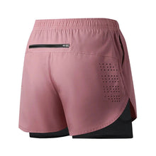 Load image into Gallery viewer, Men’s 2-in-1 Running Shorts – Quick-Dry Double Layer Gym Shorts for Training, Workout &amp; Bodybuilding (Black)
