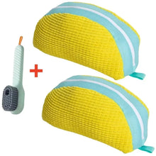 Load image into Gallery viewer, Shoe Washing Machine Bag with Brush Set – Durable Laundry Cleaner (1–4PCS)
