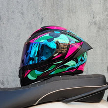Load image into Gallery viewer, Full Face Racing Helmets Winter Warm Double Visor Motorcycle Helmet Motorbike Sports helmet LVS-701

