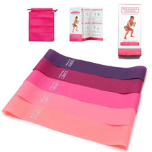 Load image into Gallery viewer, Portable Resistance Bands Set – 5 Level Workout Bands for Strength
