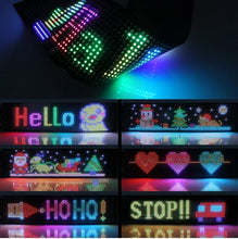 Load image into Gallery viewer, LED Sign Car Scrolling Advertising USB 5V Bluetooth App Control Logo Light Custom Text Pattern Animation Programmable Display
