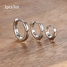 Load image into Gallery viewer, 3-Piece Star Drop Earrings Set – 18K Gold Stainless Steel Dangle Jewelry
