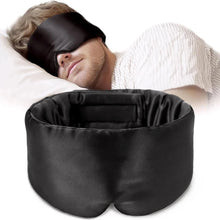 Load image into Gallery viewer, 100% Mulberry Silk Sleeping Mask – Soft Eyepatch for Travel &amp; Sleep
