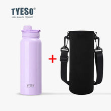 Load image into Gallery viewer, Stainless Steel Insulated Water Bottle (600-1200ml) | Hot &amp; Cold Thermal Tumbler with Handle | Portable Vacuum Flask for Sports &amp; Travel
