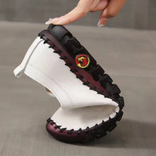 Load image into Gallery viewer, Women Shoes 2024Autumn Fashion Pu Leather Casual Shoes Handmade Sewing Soft Comfortable Mom Shoes Women Sneakers Chaussure Femme
