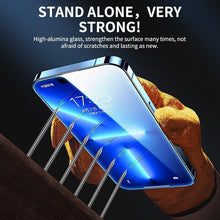 Load image into Gallery viewer, 8K HD Anti Peeping Luxury Fast Install Full Cover Glass Screen Protector For iPhone 14 13 12 11 PRO MAX MINI X XS 9H Hardness Tempered Glass Scratchproof Shatterproof Bubble Free Screen Protector For iPhone
