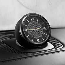 Load image into Gallery viewer, Car Clock Luminous Mini Automobiles Internal Stick-On Digital Watch Mechanics Quartz Clocks Auto Ornament 40mm 43mm
